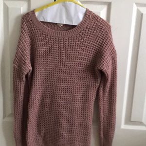 Pink ultra flirt sweater